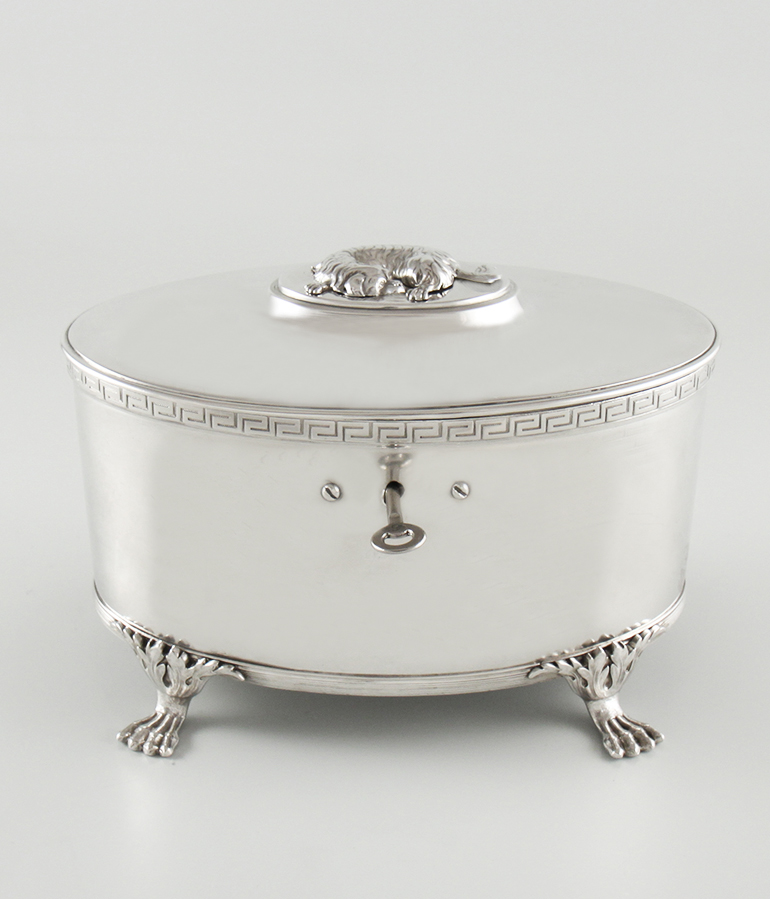 Gebaeckdose Stockholm 1812 detail4