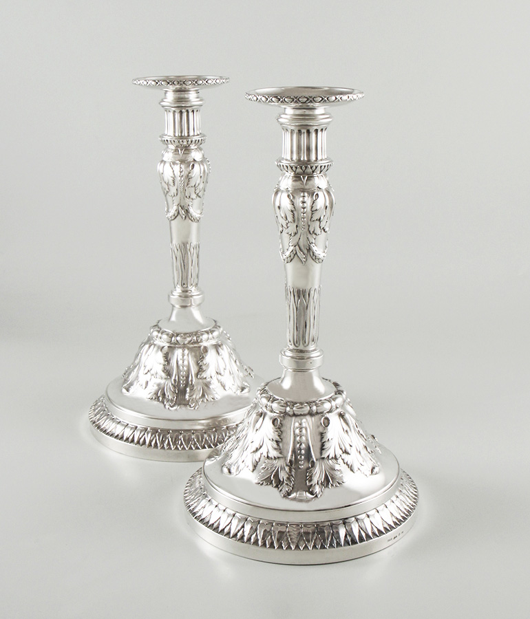 Paar Leuchter Hallberg detail2