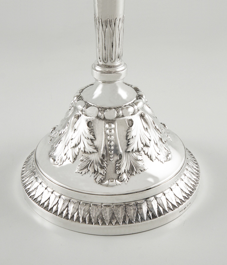 Paar Leuchter Hallberg detail3