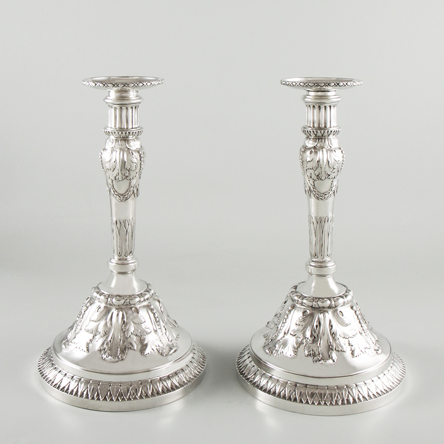 Paar Leuchter Hallberg