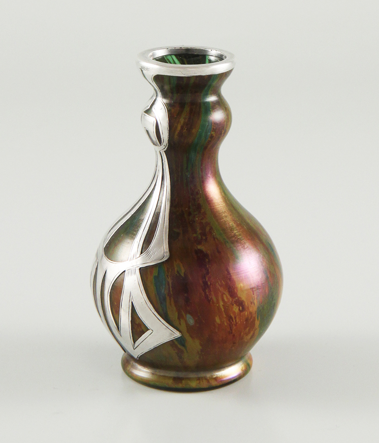 Kleine Vase Art deco detail1